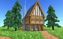 Medieval House – Fully Decorated Interior