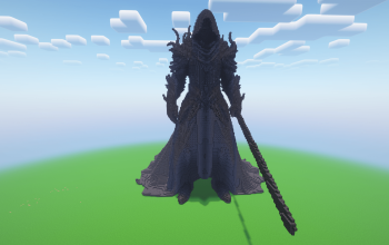 Minecraft Dark Lord Statue ( FREE )
