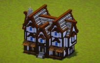 Medieval white house