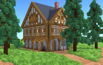 Medieval House – Fully Decorated Interior