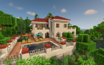 Luxury Waterfront Villa - (Java/Bedrock/Schematic)
