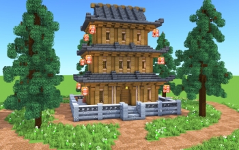 Japanese House – Fully Decorated Interior