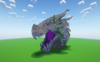 Minecraft Dragon Nether Portal 2 Statue
