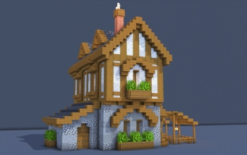 Medieval House – Fully Decorated Interior