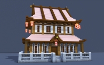 Japanese House – Fully Decorated Interior