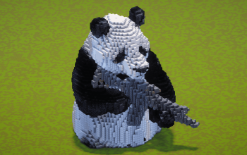 Armed panda