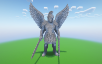 Minecraft Angel Gladiator Statue ( FREE )