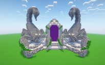 Minecraft Scorpions Nether Portal Statue