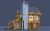 Medieval House – Fully Decorated Interior