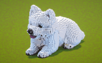 White dog