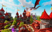 🏰HUB | LOBBY - Flamefall Castle | 400x400🏰