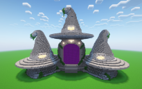 Minecraft Hats Nether Portal Statue