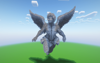 Minecraft Cupid Statue ( FREE )
