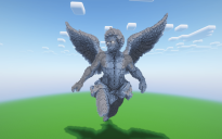 Minecraft Cupid Statue ( FREE )