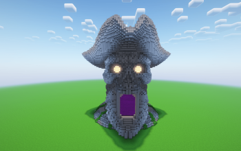 Minecraft Pirate Nether Portal Statue