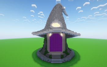 Minecraft Hat Nether Portal Statue