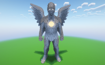 Minecraft Angel 3 Statue ( FREE )