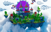 🌷BEDWARS SPAWN - Violet Gate | 250x250🌷