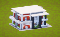 Red Modern House