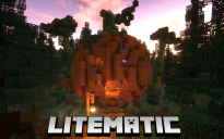 Spooky pumpkin house (litematic)