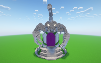 Minecraft Scorpion Nether Portal Statue