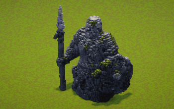 Old stone statue