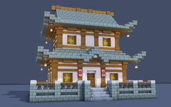 Japanese House – Fully Decorated Interior