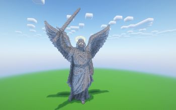 Minecraft Angel 5 Statue ( FREE )