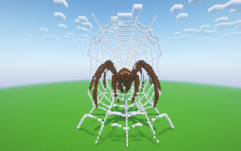 Minecraft Spider Statue