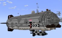 Black Imperial Navy Behemoth-Class command ship | movecraft airship
