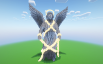 Minecraft Angel 7 Statue ( FREE )