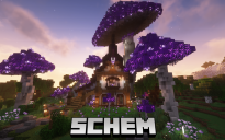 Fantasy Mushroom House (Schem)