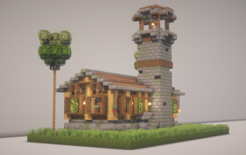 Realistic Medieval House – Ultra Detailed Build
