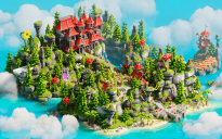 🧩SKYBLOCK SPAWN - Duskhaven | 500x500🧩