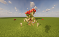 Small mushroom house