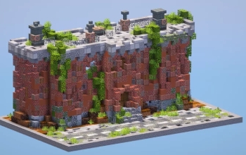 Ruined Minecraft Build
