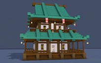 Japanese House – Fully Decorated Interior