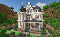Victorian Style Survival House - (Java/Bedrock + Schematic)