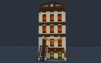 Brownstone Halloween House
