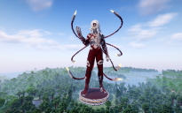 Minecraft Muzan Final Form |Demon Slayer| Statue