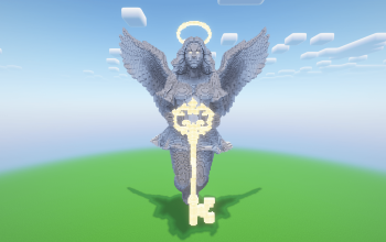 Minecraft Angel 8 Statue ( FREE )