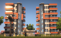 🏙️ Lion City – Modern Twin Apartment Complex