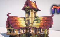 🏡🌿 Medieval Manor House, creation #27513