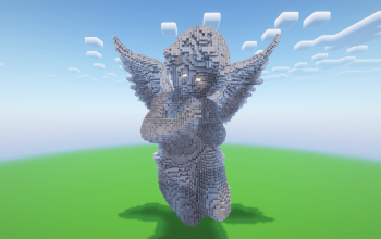 Minecraft Baby Angel Statue ( FREE )
