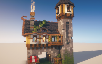 Medieval Tower House – A Stronghold of Style and Detail