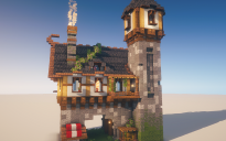 Medieval Tower House – A Stronghold of Style and Detail