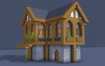 Medieval House – Fully Decorated Interior