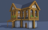 Medieval House – Fully Decorated Interior