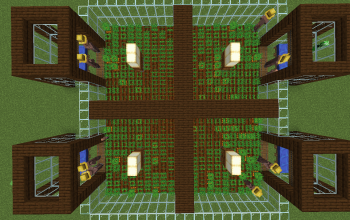 Granja de Aldeanos para Java o Bedrock