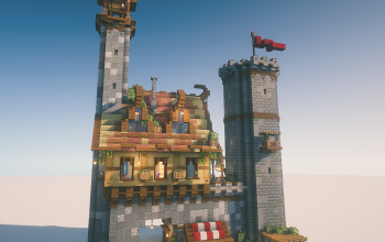 🏰 Medieval Tower House – New Exclusive Build!